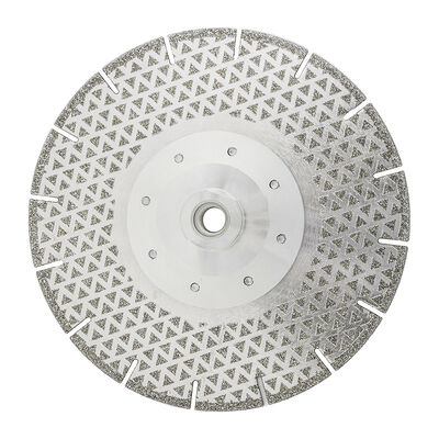 Electroplated 180MM Diamond Saw Blade Cutting And Grinding For Stone Marble Ceramic Granite