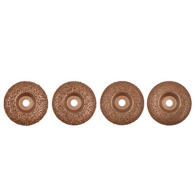 125mm Tungsten steel carbide grinding wheel vacuum brazed wood marble cutting tool